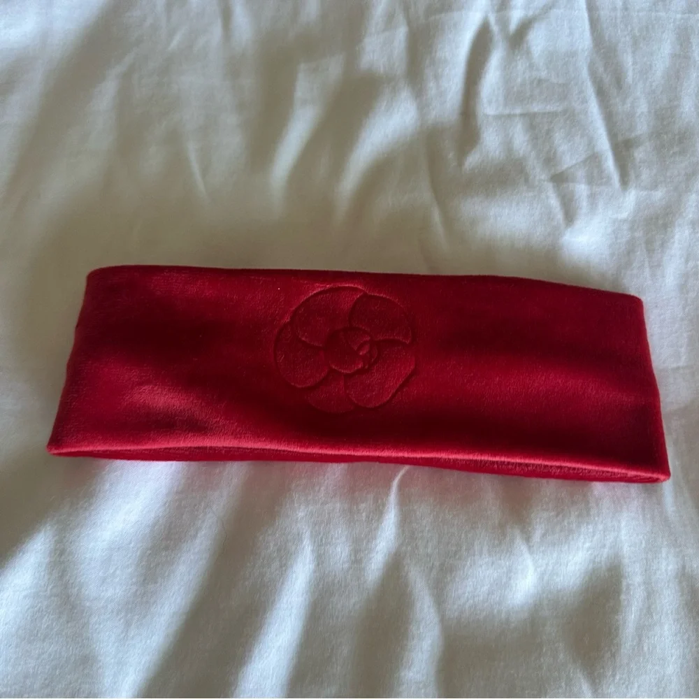 CHANEL | Accessories | Chanel Red Headband | Poshmark display picture 3